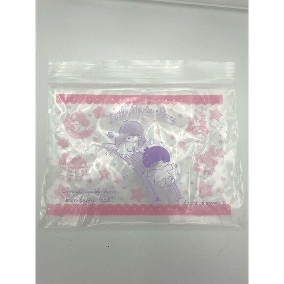 Sanrio Little Twin Stars Bag & Red Lucky Cat Plush Bell Keychain Charm - Picture 2 of 9